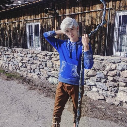 Jack Frost cosplay DreamWorks Animation - Le 5 leggende - Rise of the guardians - Gab Cosplay - Cosplayer italiano